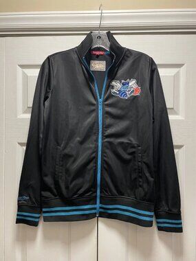 Mitchell & Ness Charlotte Hornets Track Jacket Hardwood Classics Size M